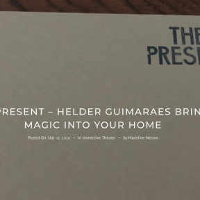 THE PRESENT – HELDER GUIMARAES BRINGS MAGIC INTO YOUR HOME