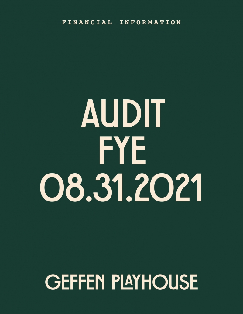 Audit FYE 08-31-2021