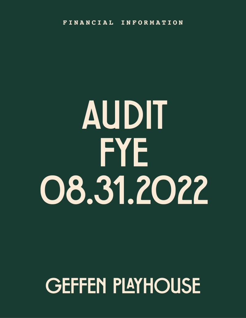 Audit FYE 08-31-2022
