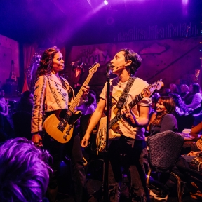 Review: ‘The Lonely Few,’ a Geffen musical about lesbian rockers in love, is full of old-fashioned heart