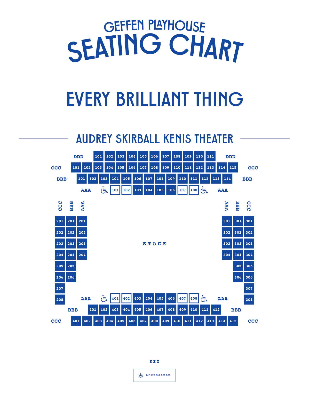 Geffen Playhouse Theater Seating Charts Geffen Playhouse Geffen