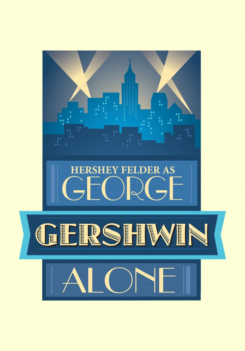 Hershey Felder as George Gershwin Alone Playbill