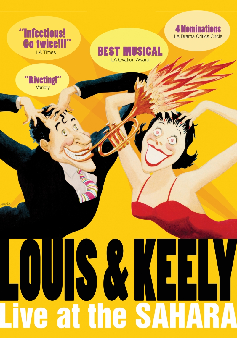 Louis & Keely: Live at the Sahara Playbill