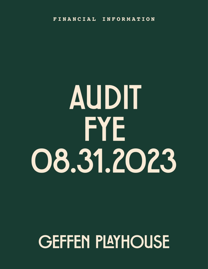 Audit FYE 08-31-2023