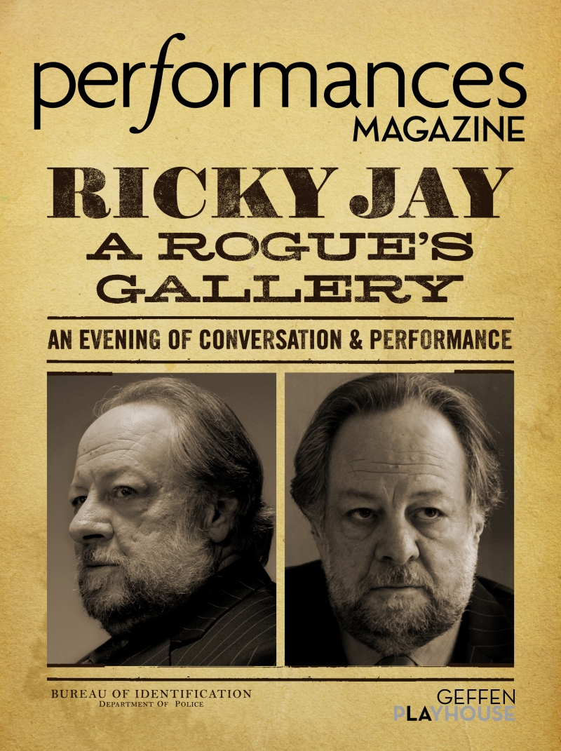 Ricky Jay: A Rogue's Gallery Playbill