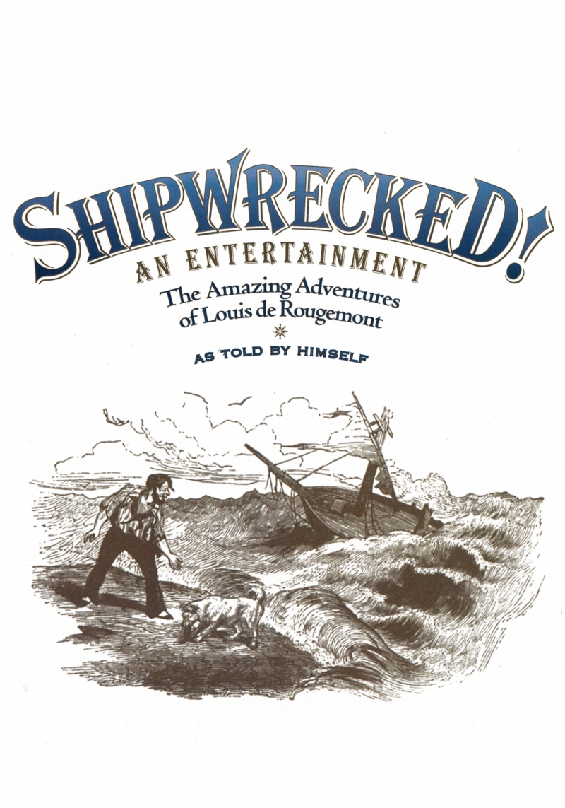 Shipwrecked! An Entertainment Playbill