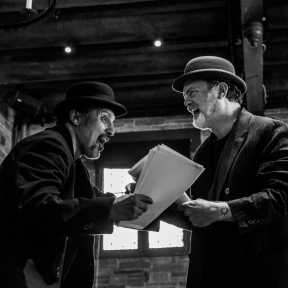 Rainn Wilson and Aasif Mandvi Take on ‘Waiting for Godot,’ the Play About Nothing — And Everything