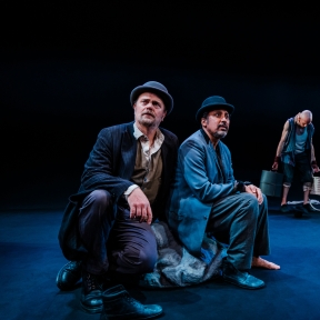 Review: Rainn Wilson and Aasif Mandvi lead a ‘Godot’ that’s well worth the wait