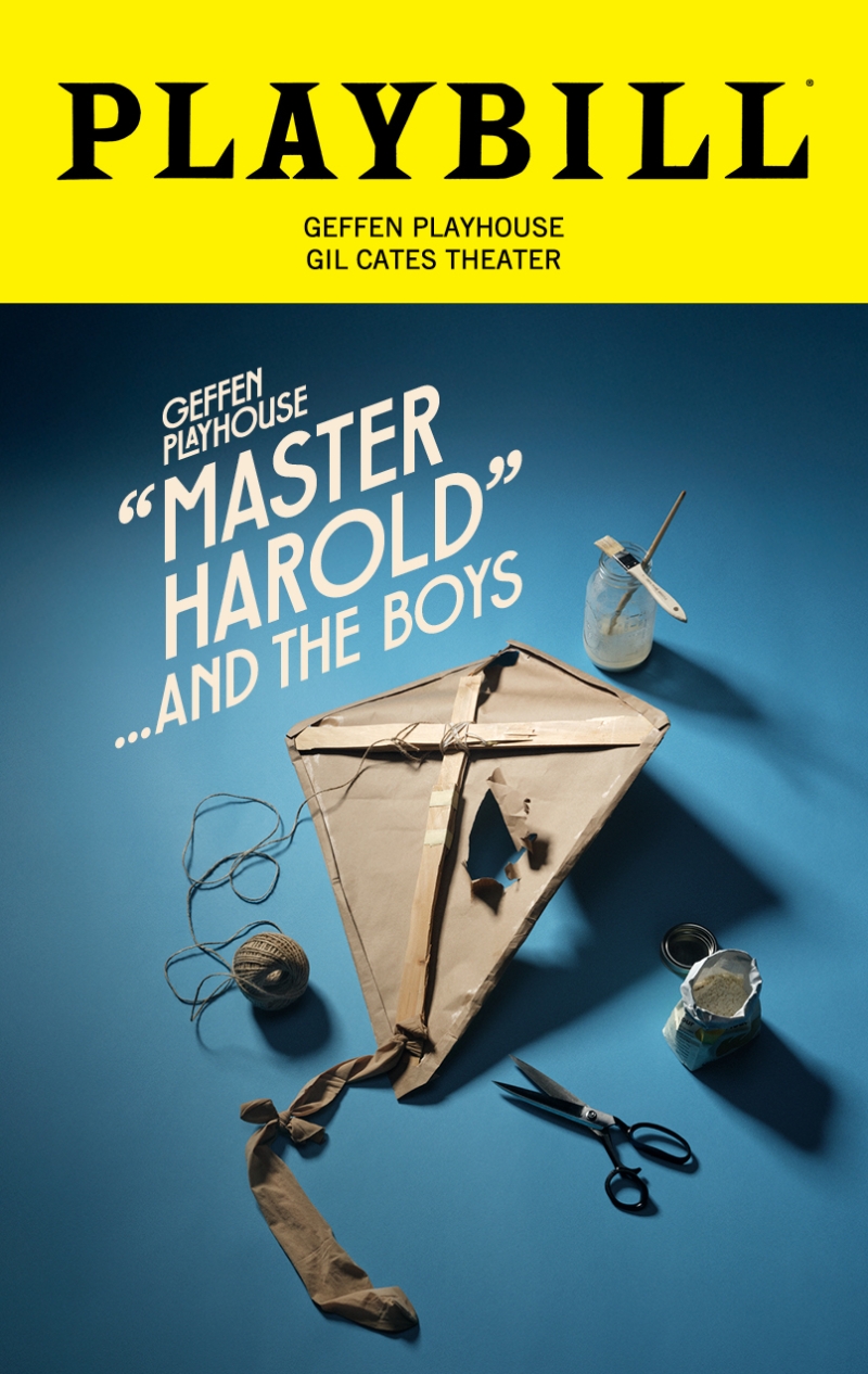 "Master Harold”...and the Boys Playbill