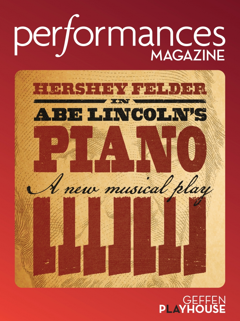 Hershey Felder in Abe Lincoln's Piano Playbill